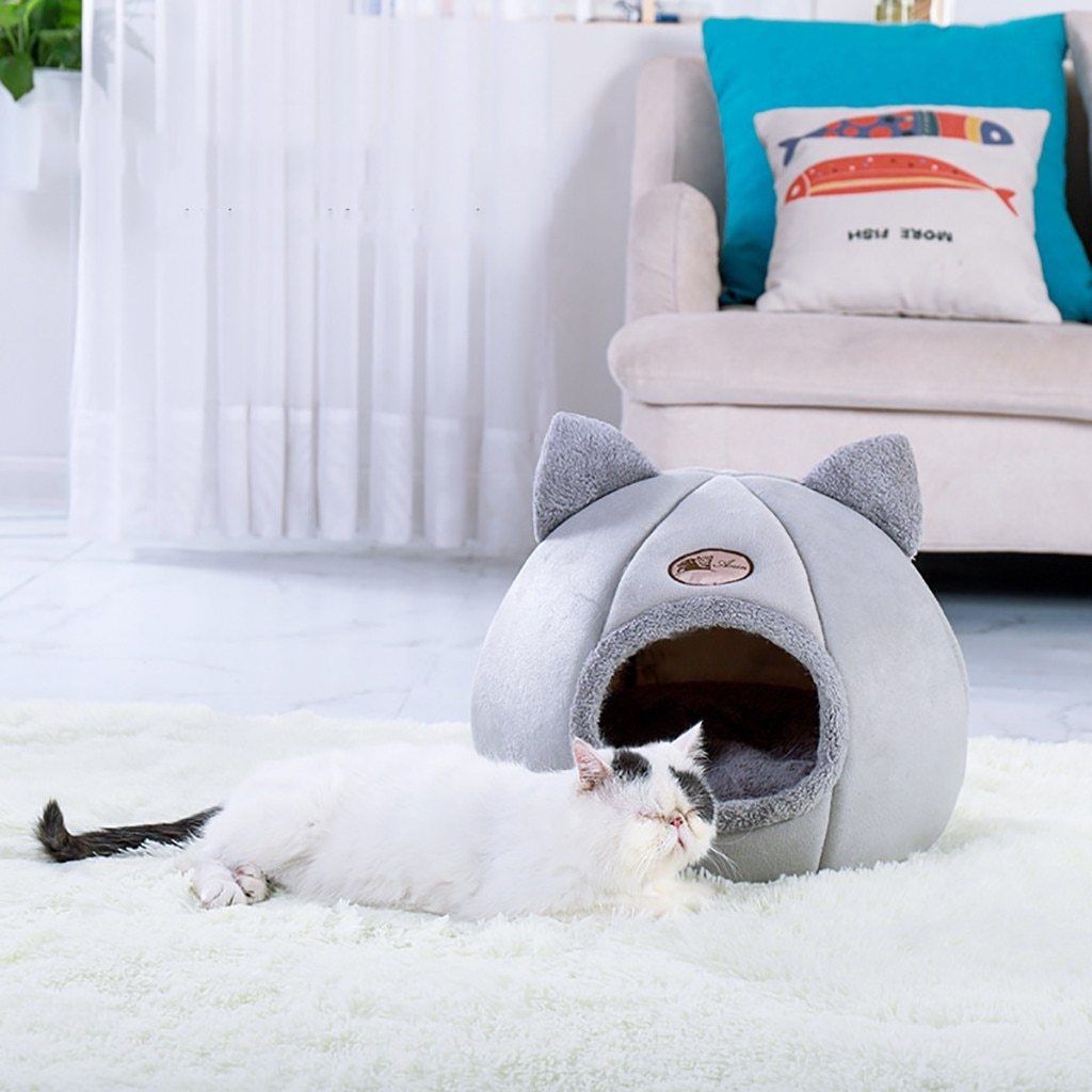 ComfyHouse™ - Niche pour chat ultra confortable - chatduchesse