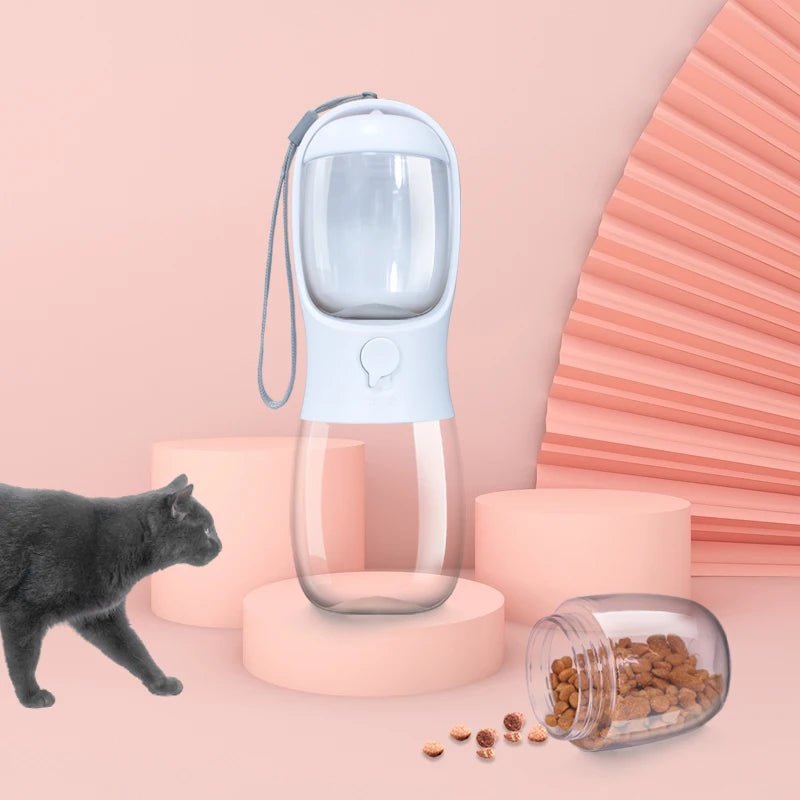 Distributeur de voyage portable pour chat - chatduchesse